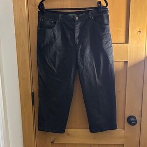 Vintage Lauren Jeans Company Black jeans size 14